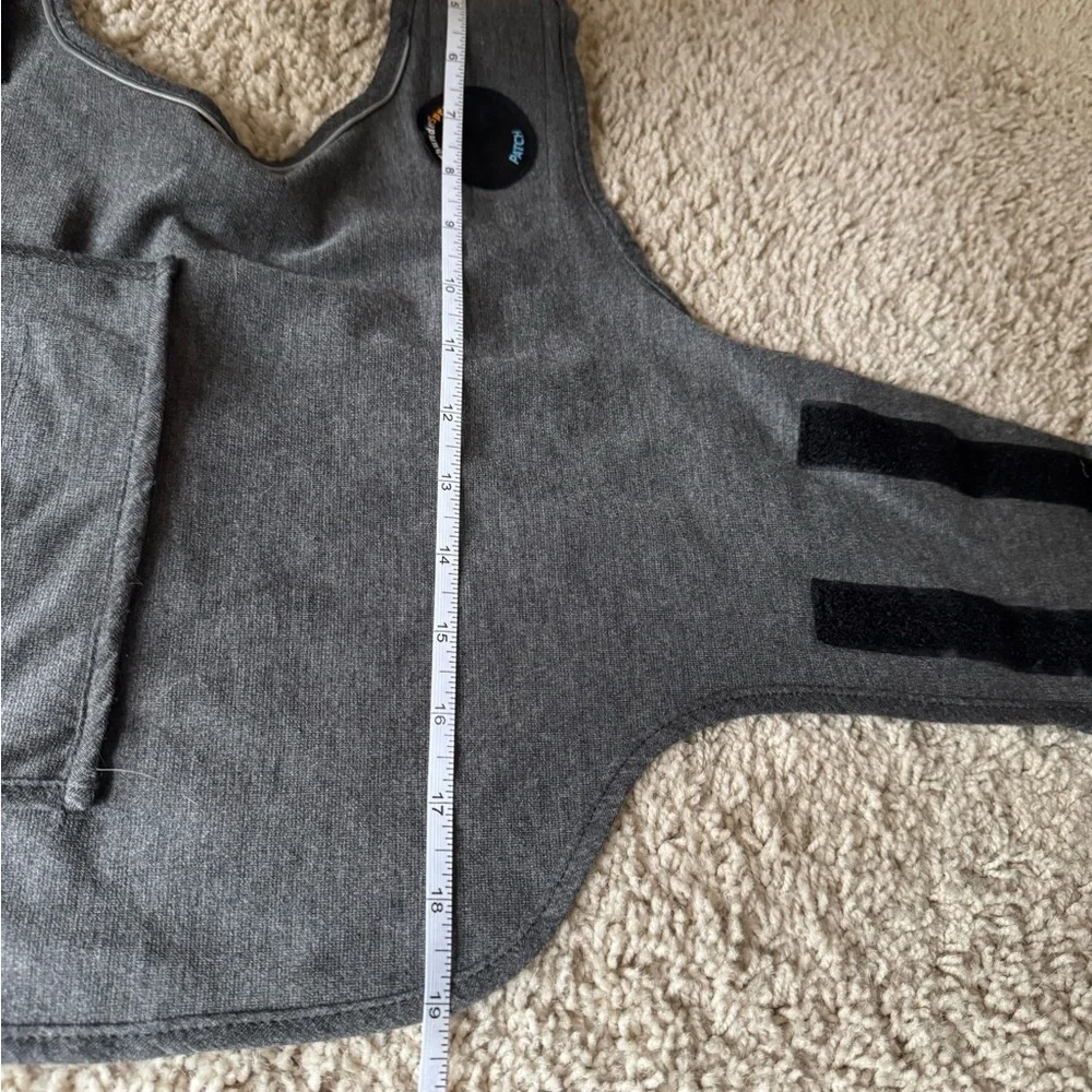 Thundershirt Charcoal Gray Adjustable Anxiety Vest for Dogs Cats Small Size EUC - Picture 6 of 10